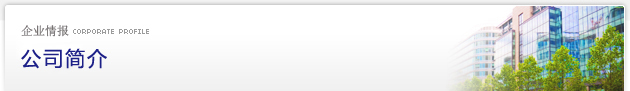 公司情报 Corporate Profile：公司简介